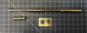 AM3679 Точеный 152-мм ствол пушки 2А88 для САУ Коалиция-СВ с металлическим дульным тормозом