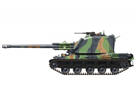 TS-004 AUF1 155mm Self-propelled Howitzer Meng