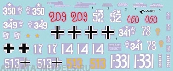 72023CD Декаль M4A2 Sherman in Red Army  Part II 1/72