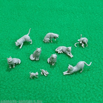 6009 кошки набор 10 шт