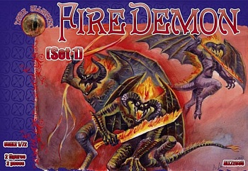 ALL72035 Фигуры Fire Demon set 1 1/72